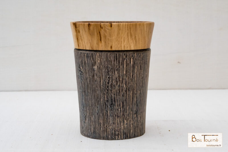 POT FINITION MIXTE EN CHÊNE