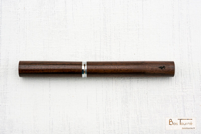 STYLO ROLLER CHROMÉ – BOIS DE VIOLLETTE – Image 2