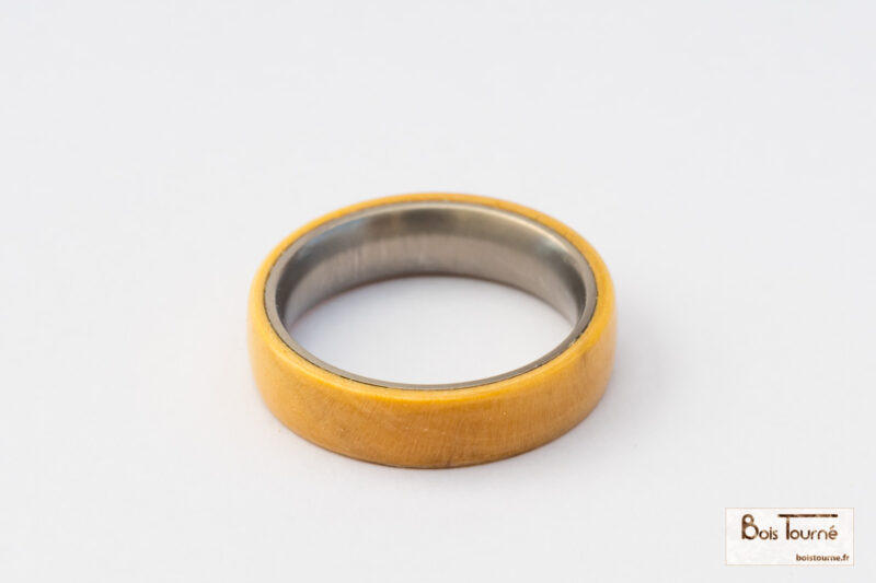 BAGUE BUIS / TITANE – Image 2