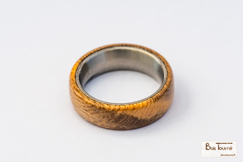 BAGUE PLATANE / TITANE – Image 2