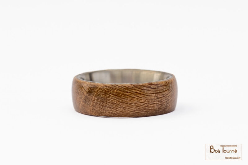 BAGUE PLATANE / TITANE – Image 3