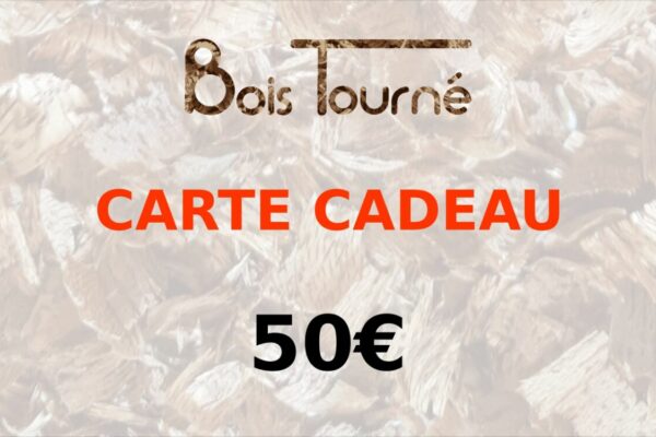 CARTE CADEAU 50€