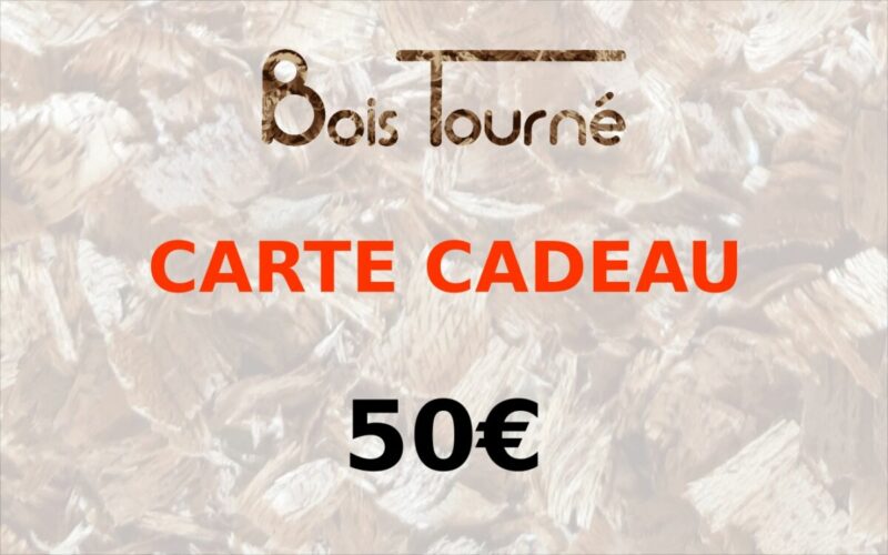 CARTE CADEAU 50€