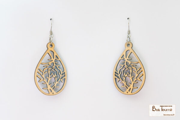 BOUCLES D'OREILLES N° 1 - ARBUSTE