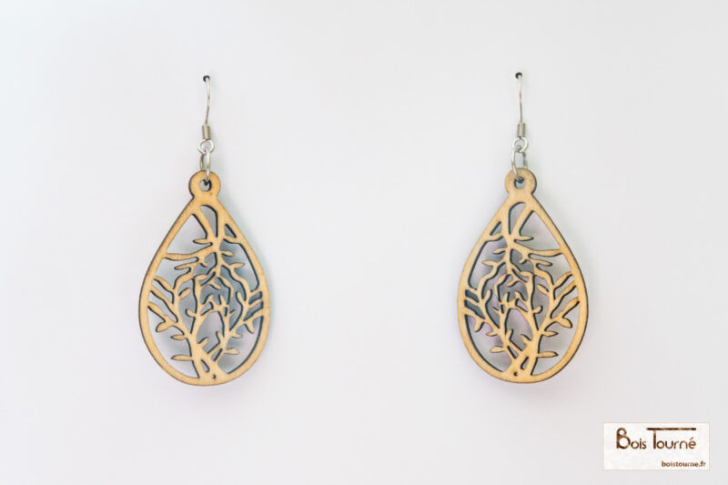 BOUCLES D'OREILLES N° 1 - ARBUSTE