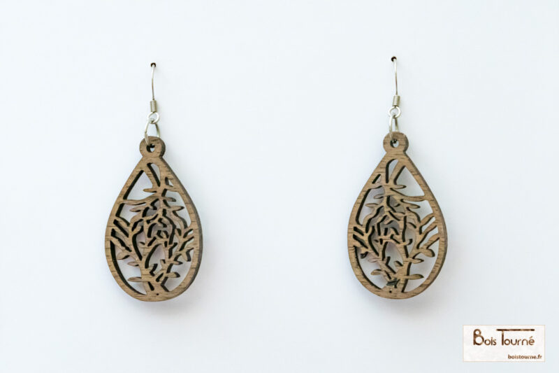 BOUCLES D'OREILLES N° 1 - ARBUSTE – Image 2