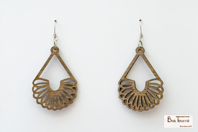 BOUCLES D'OREILLES N° 4 - BRODERIE – Image 2