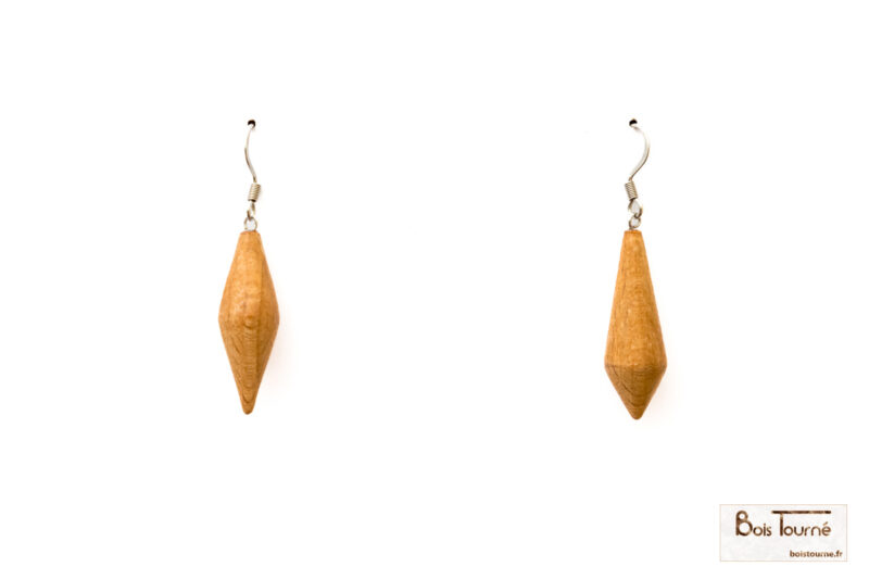 BOUCLES D'OREILLES N° 15 - BICONE