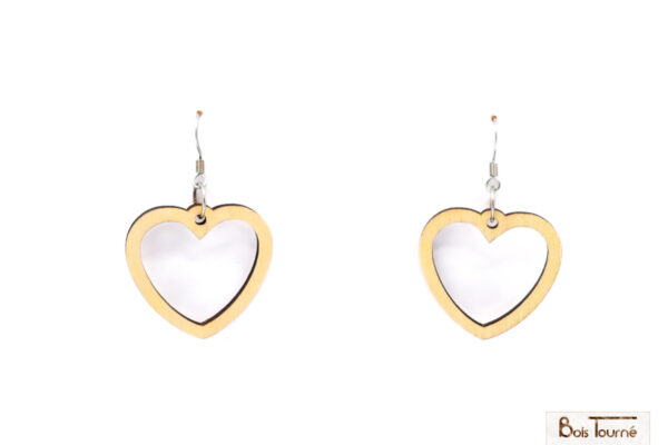 BOUCLES D'OREILLES N°22 - COEUR