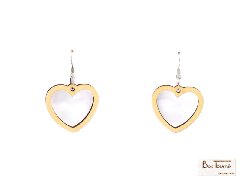 BOUCLES D'OREILLES N°22 - COEUR