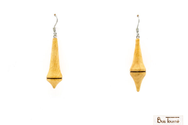 BOUCLES D'OREILLES EN FRÊNE - PU 02