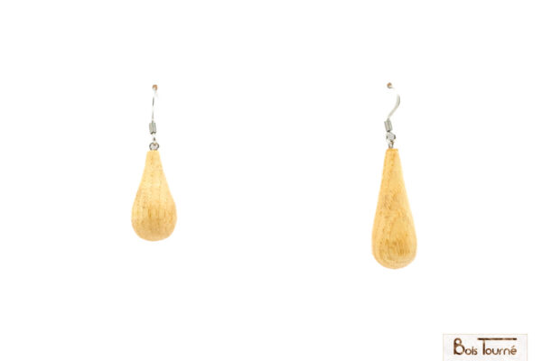 BOUCLES D'OREILLES EN FRÊNE - PU 06