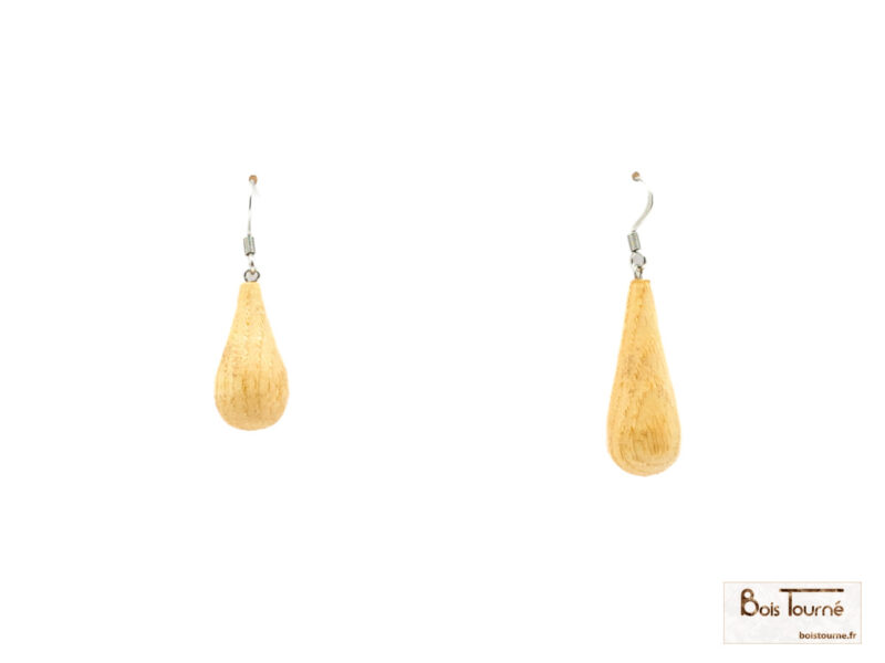 BOUCLES D'OREILLES EN FRÊNE - PU 06