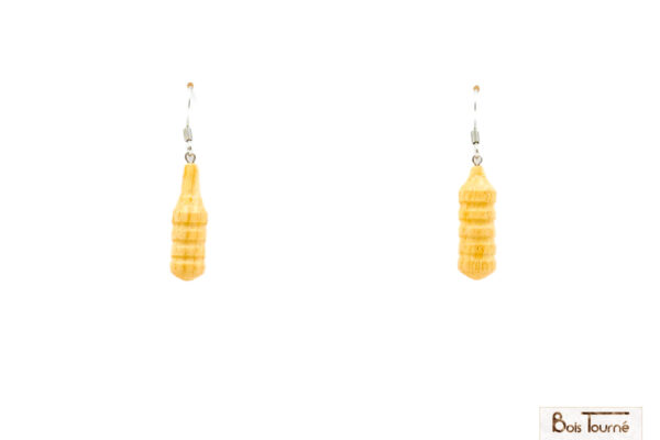 BOUCLES D'OREILLES EN FRÊNE - PU 03