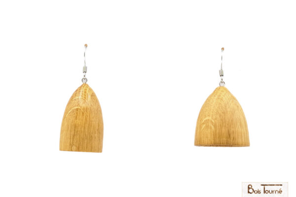 BOUCLES D'OREILLES EN CHÊNE - PU 13