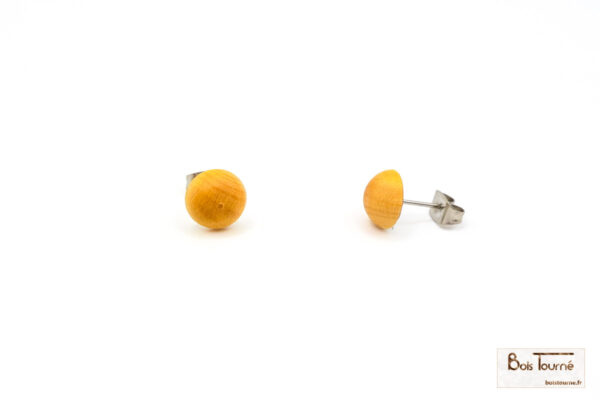 BOUCLES D'OREILLES EN BUIS - PU 15