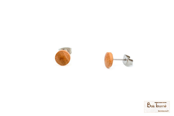 BOUCLES D'OREILLES EN MERISIER - PU 16