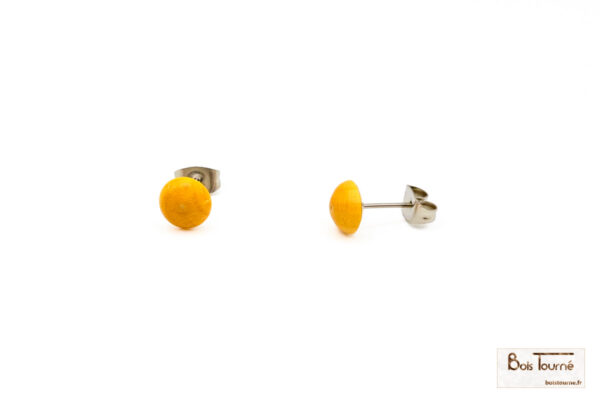 BOUCLES D'OREILLES EN BUIS - PU 17