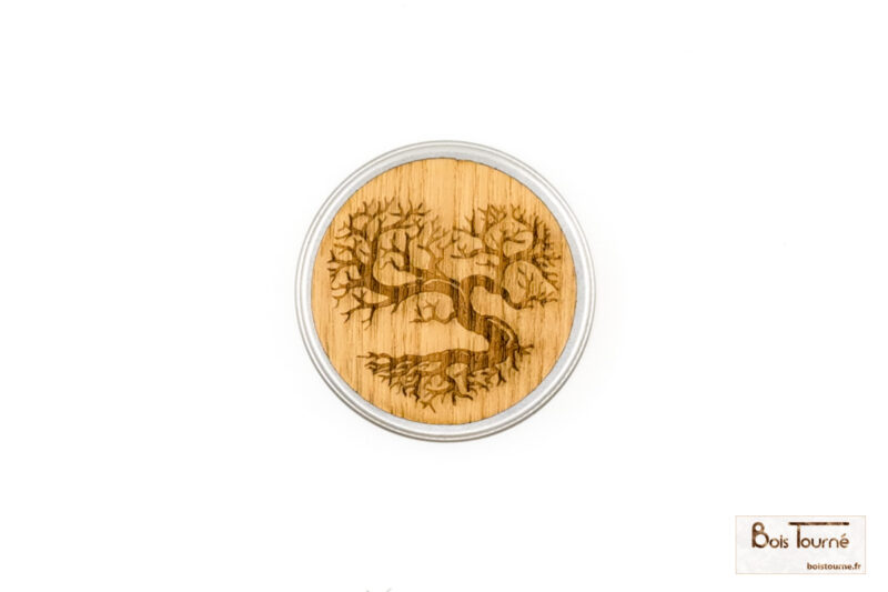 BOITE DE RANGEMENT AVEC DÉCORATION EN BOIS GRAVÉ – Image 6