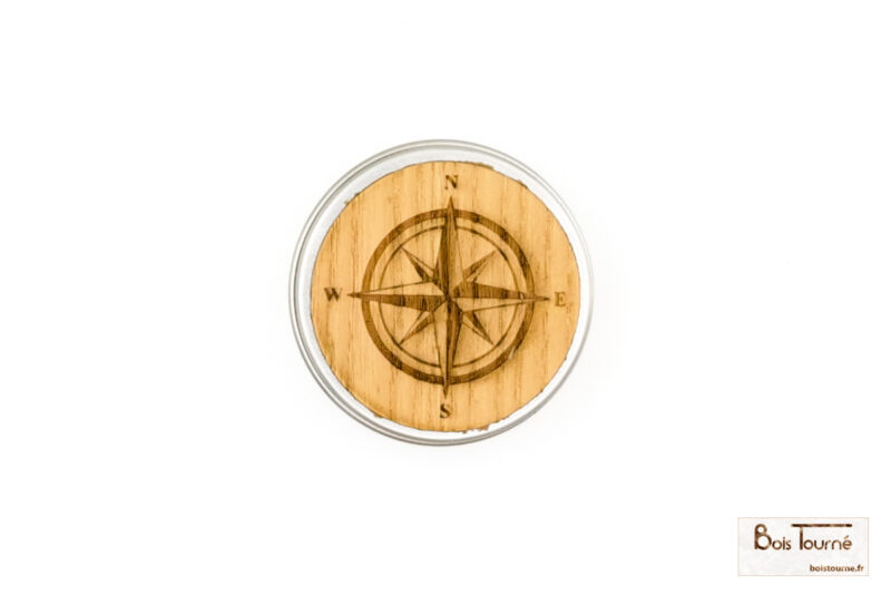 BOITE DE RANGEMENT AVEC DÉCORATION EN BOIS GRAVÉ – Image 7
