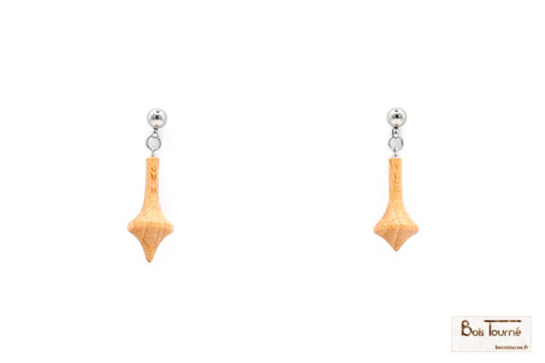 BOUCLES D'OREILLES EN HÊTRE - PU 35