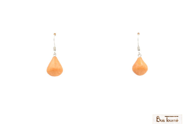 BOUCLES D'OREILLES EN MERISIER - PU 38