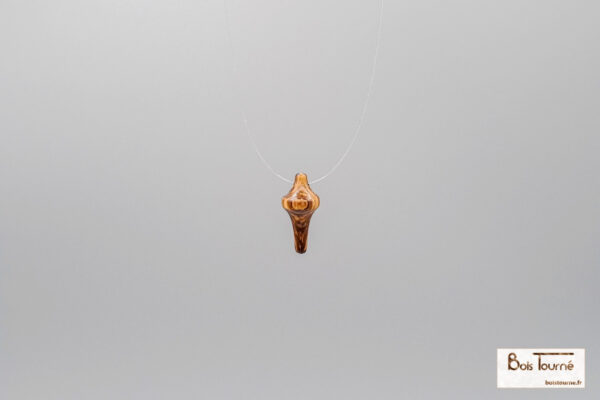 PENDENTIF PERLE EN  ZÉBRANO - PU 39
