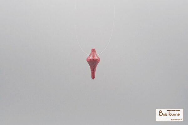 PENDENTIF PERLE EN  AMARANTE - PU 41