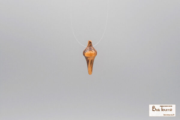 PENDENTIF PERLE EN  ZÉBRANO - PU 43