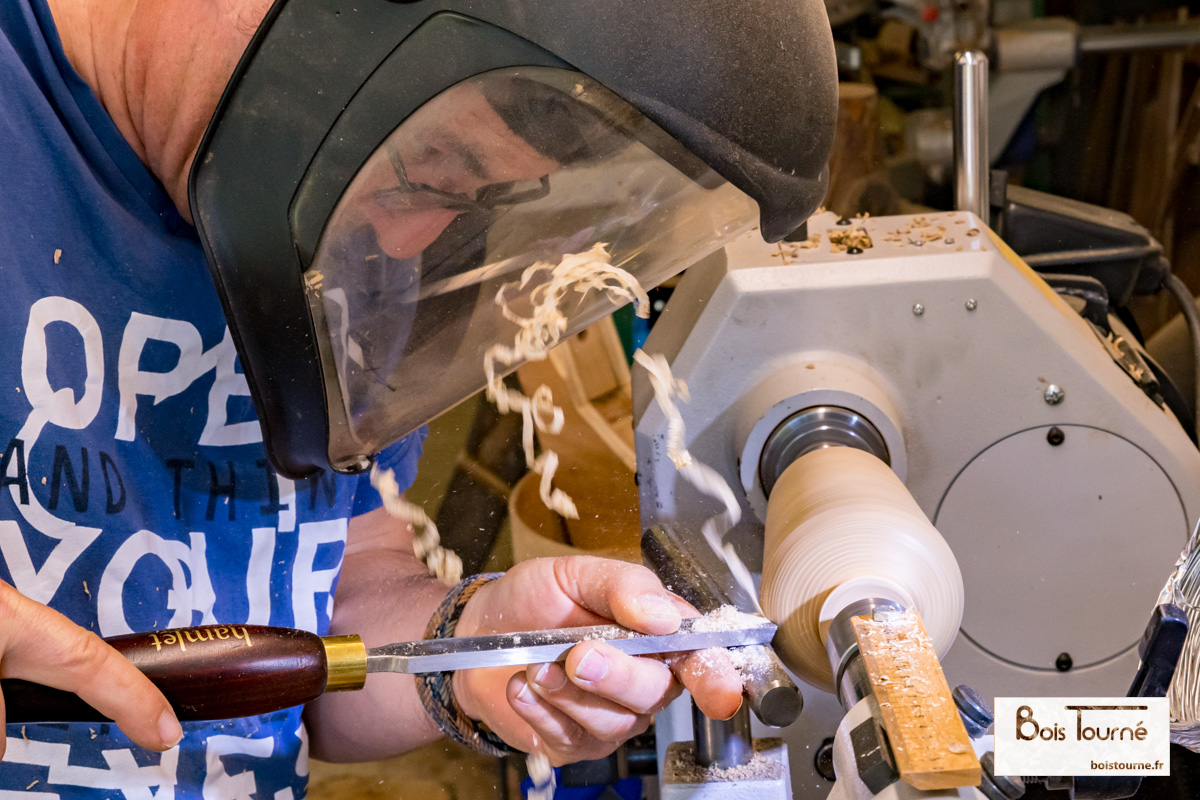 Visite de l'atelier Bois Tourné