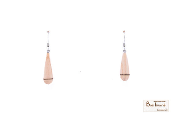 BOUCLES D'OREILLES EN FRÊNE - PU 39