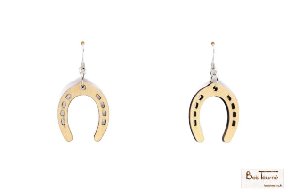 BOUCLES D'OREILLES N°24 - FER À CHEVAL