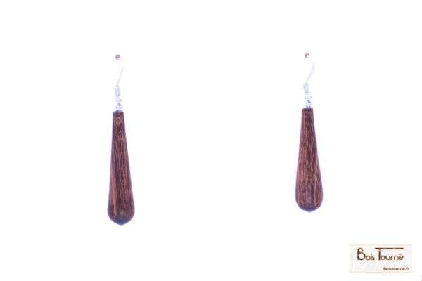 BOUCLES D'OREILLES EN GONCALO ALVES - PU 43