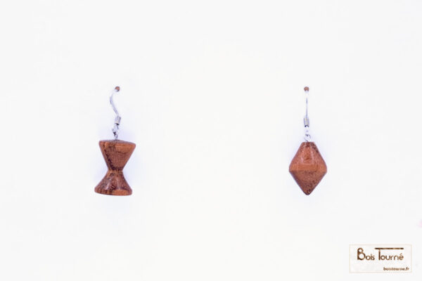 BOUCLES D'OREILLES EN GONCALO ALVES - PU 42