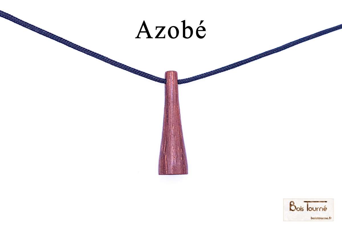 COLLIER PERSONNALISÉ EN PERLES DE BOIS TOURNÉES À LA MAIN – Image 6