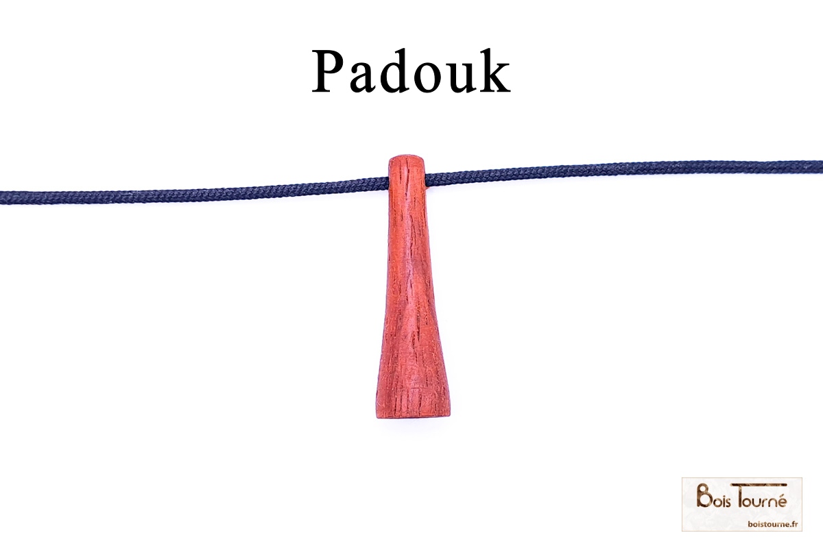 COLLIER PERSONNALISÉ EN PERLES DE BOIS TOURNÉES À LA MAIN – Image 5